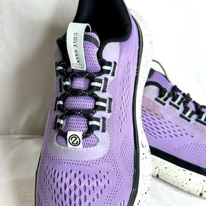 Cole Haan ZeroGrand running shoes in Sz 7.5, purple.